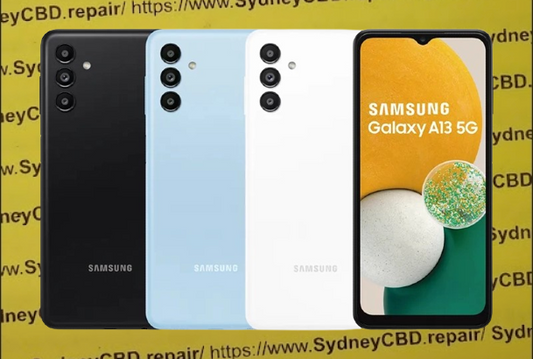 What kind of screen is the Samsung A13 5G?