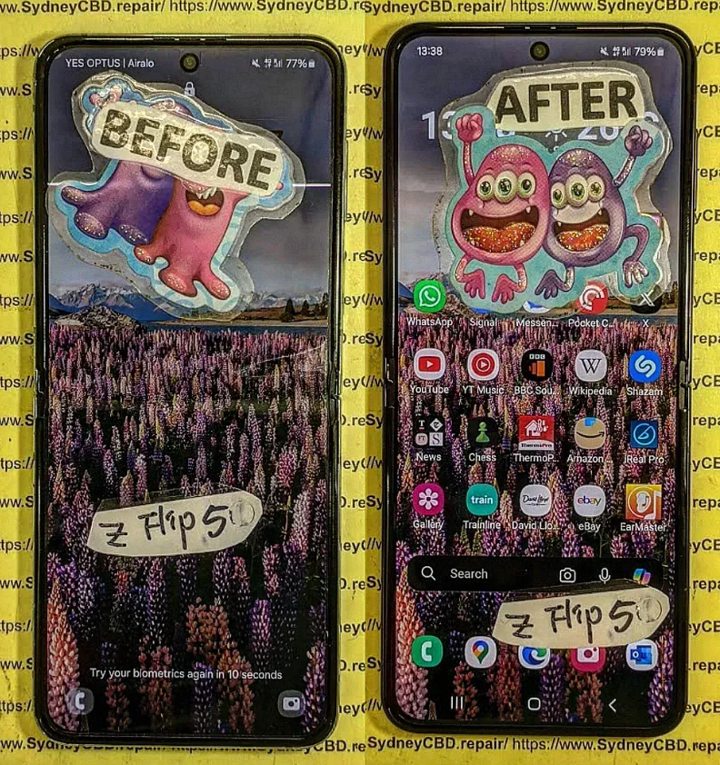 Samsung Galaxy Z Flip 5 Screen Replacement