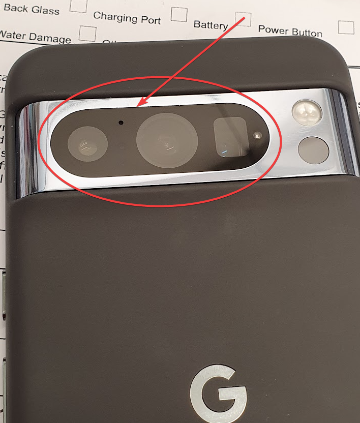 Google Pixel 8 Pro Camera Outer Glass Replacement