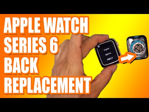 Apple watch 4 back glass online replacement